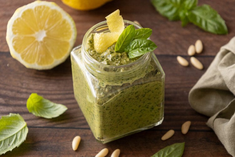 Pesto al limone