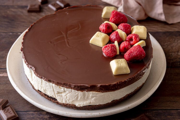 Cheesecake al cioccolato