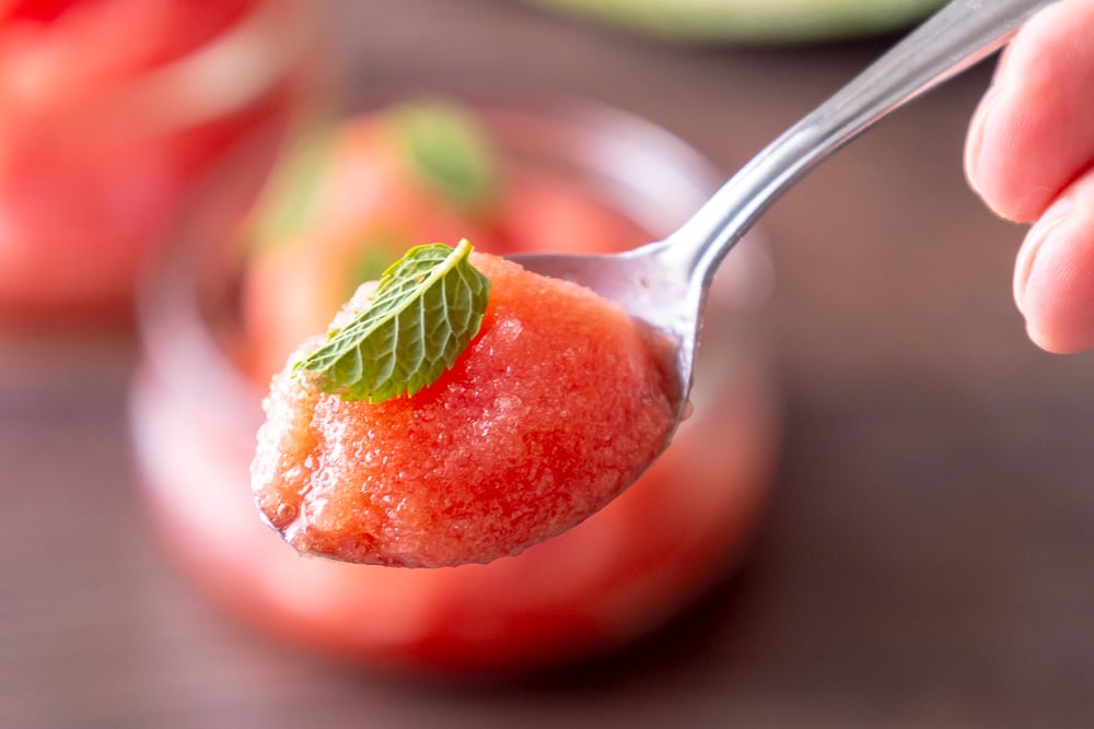 sorbetto all'anguria