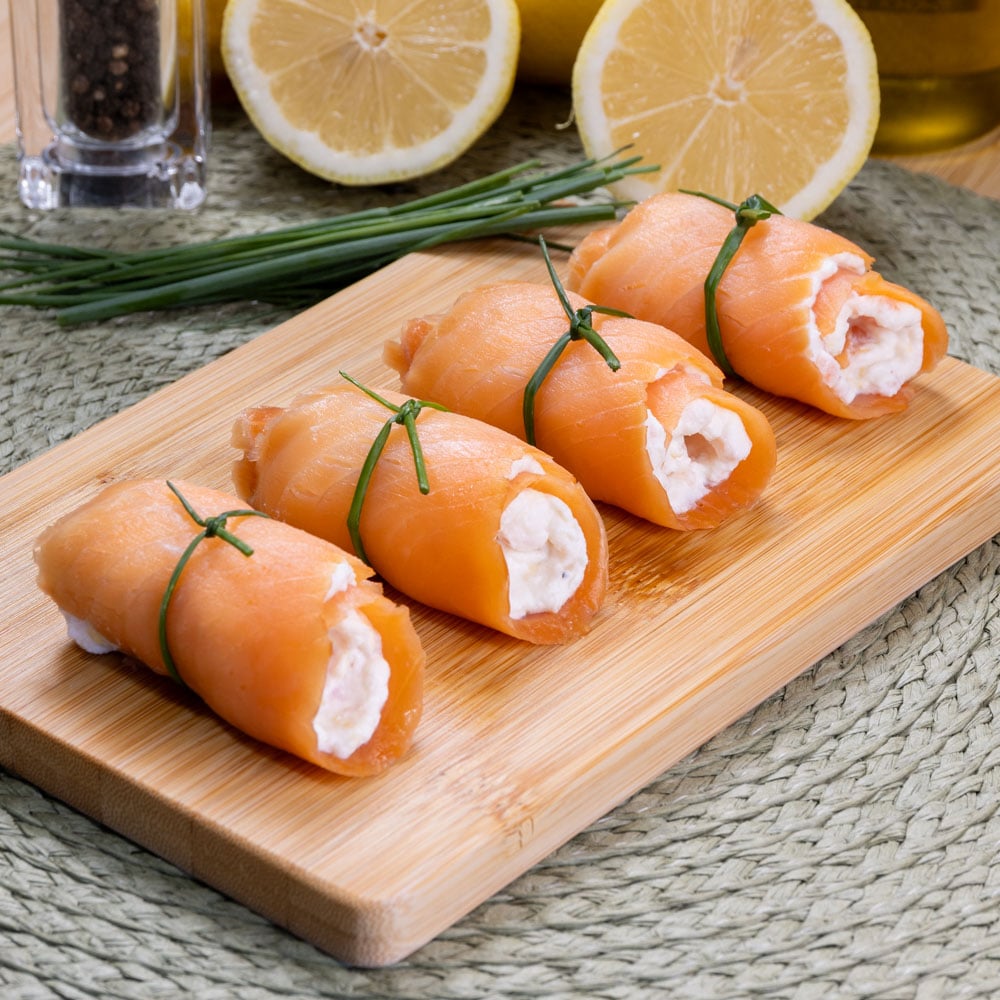 involtini di salmone
