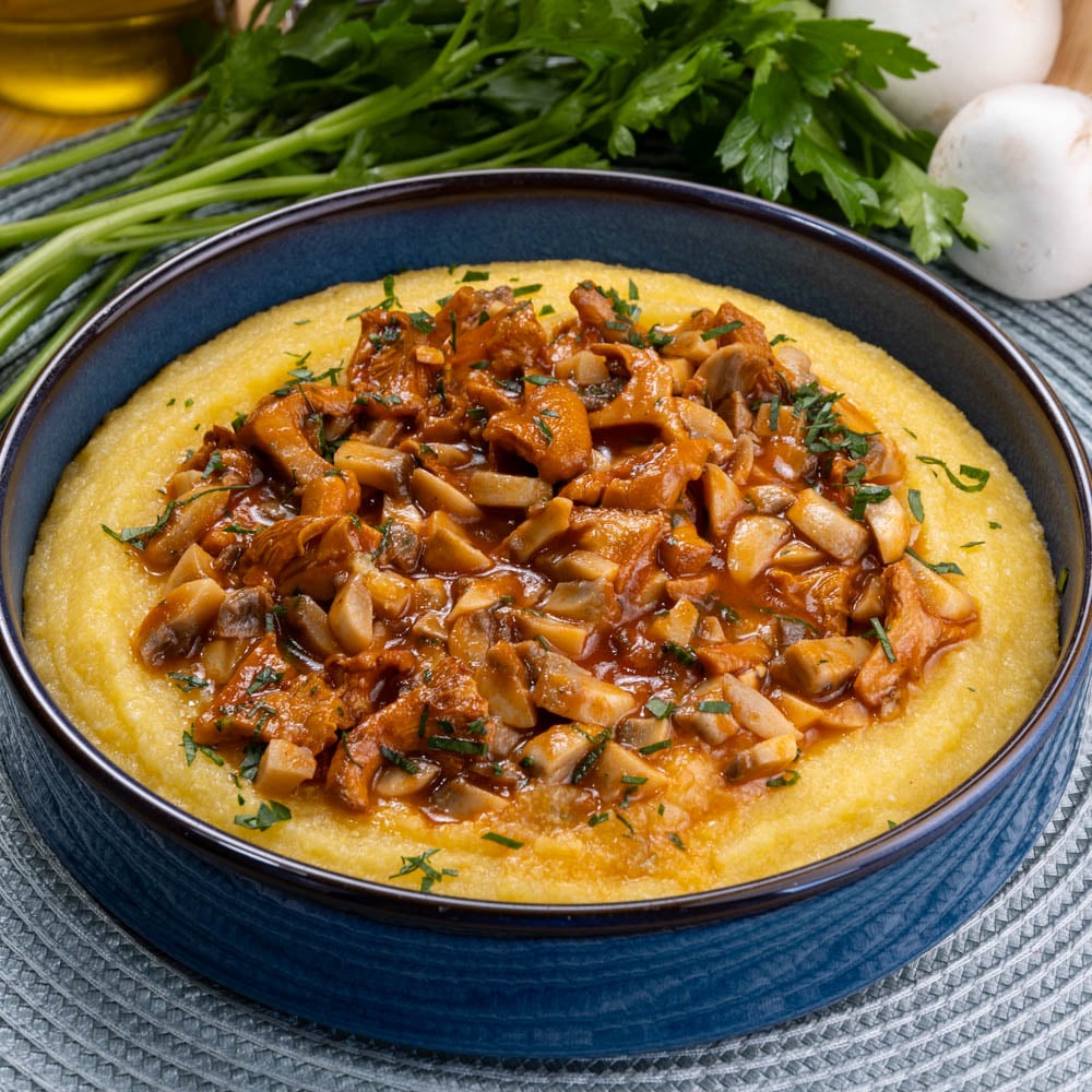 polenta e funghi
