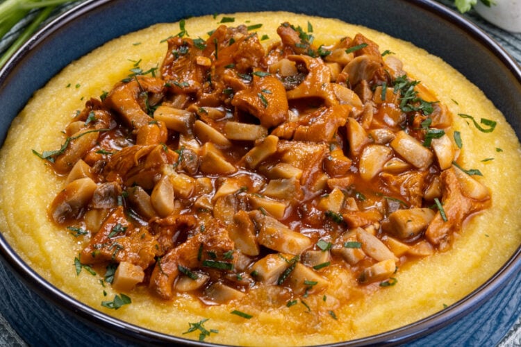 polenta e funghi