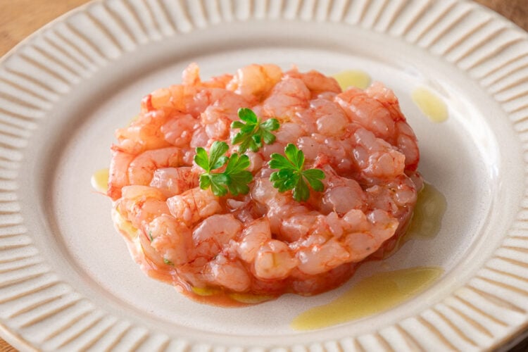 Tartare di gamberi