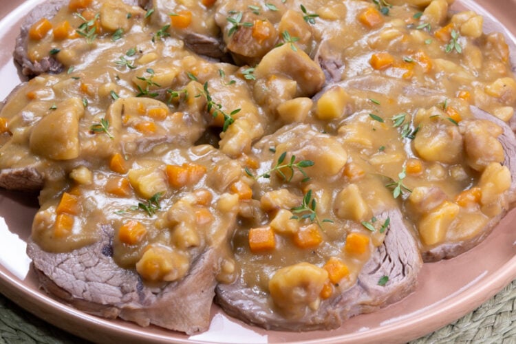 Arrosto con castagne