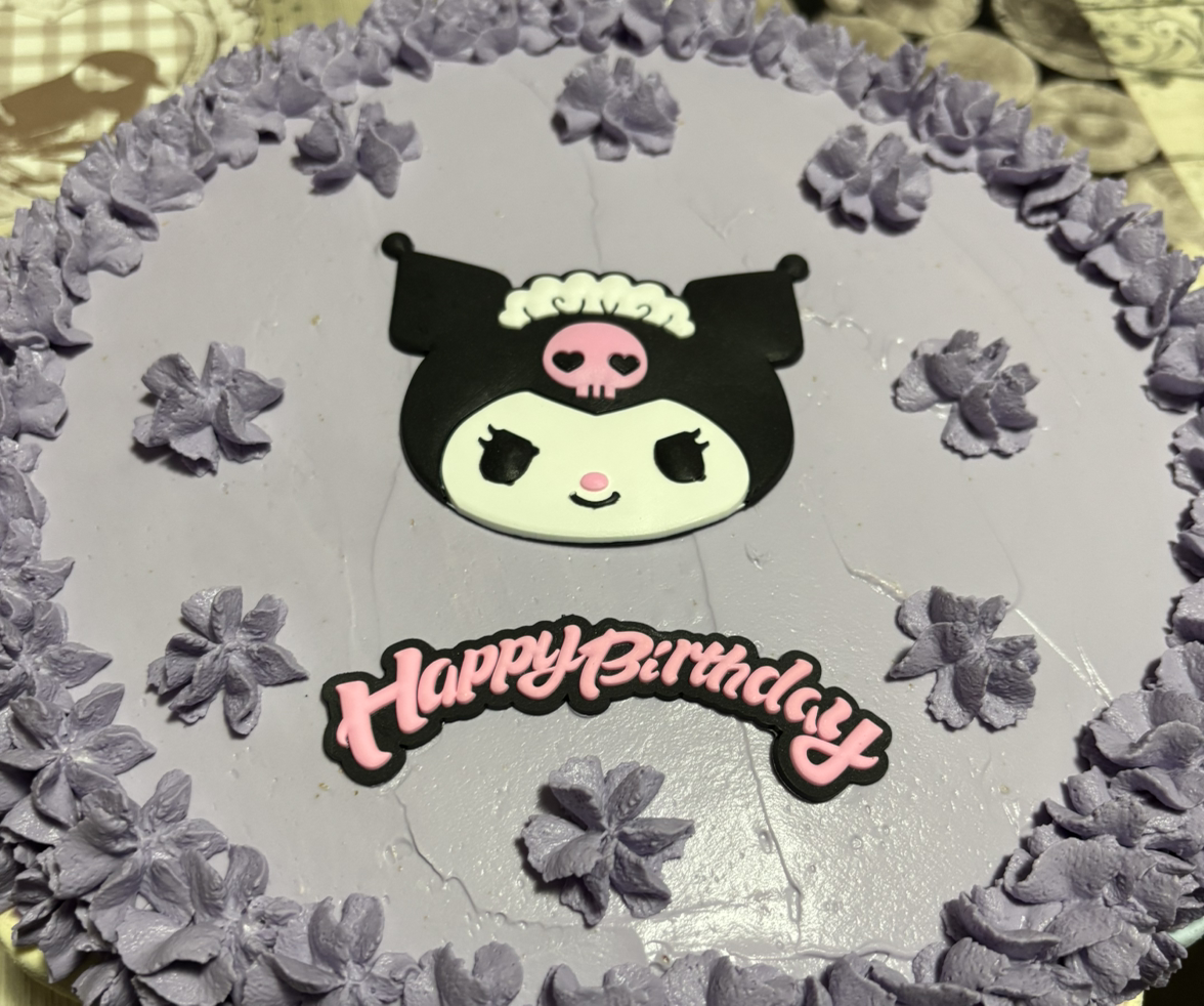 50 decorazioni commestibili per cupcake, a forma di fiocco di
