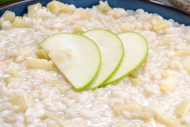 risotto alle mele