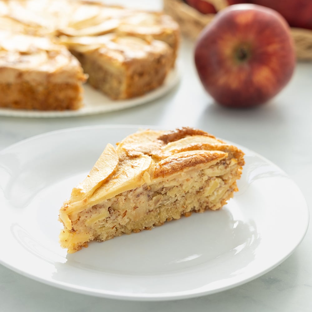torta di mele senza farina