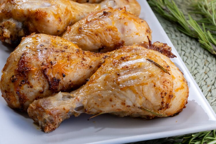 Cosce di pollo in friggitrice ad aria