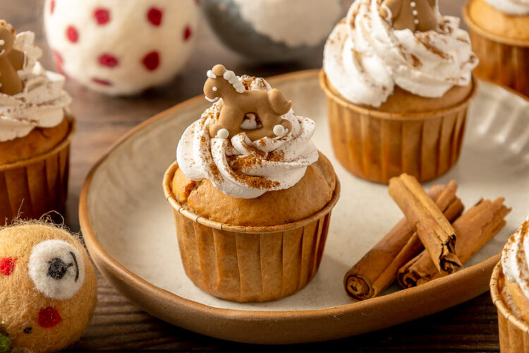 Cupcake pan di zenzero