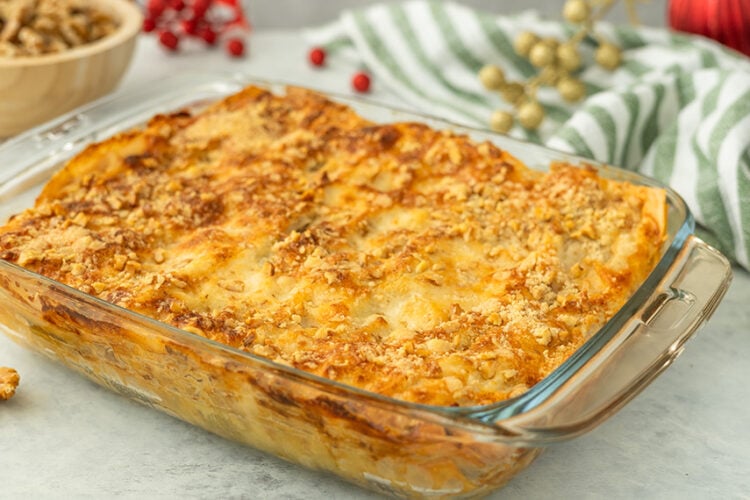 Lasagne radicchio e salsiccia