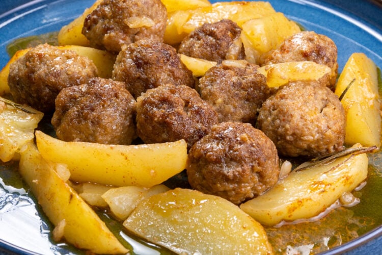 Polpette al forno con patate
