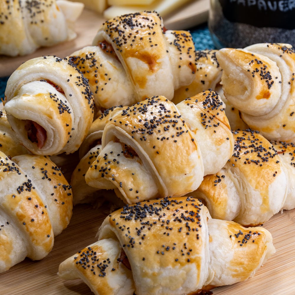 mini croissant salati