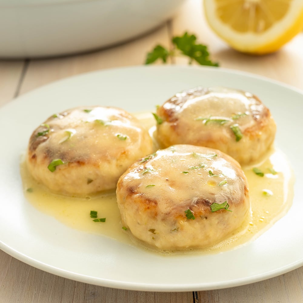 polpette di pollo al limone