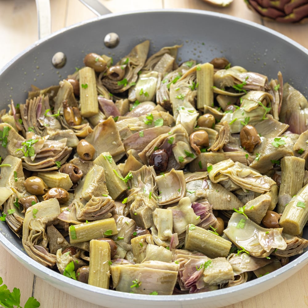 carciofi in padella