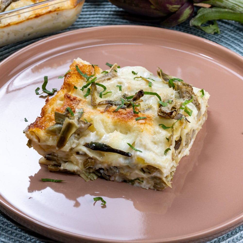lasagne ai carciofi