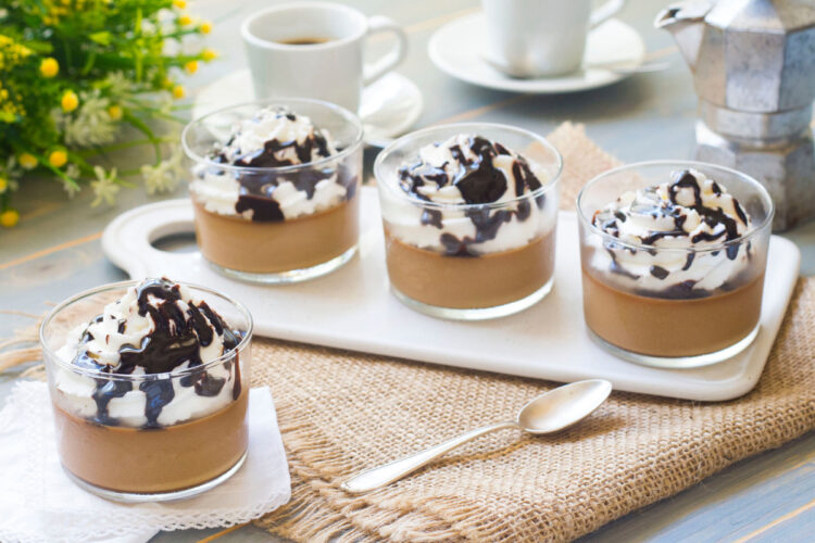 Panna cotta al caffè
