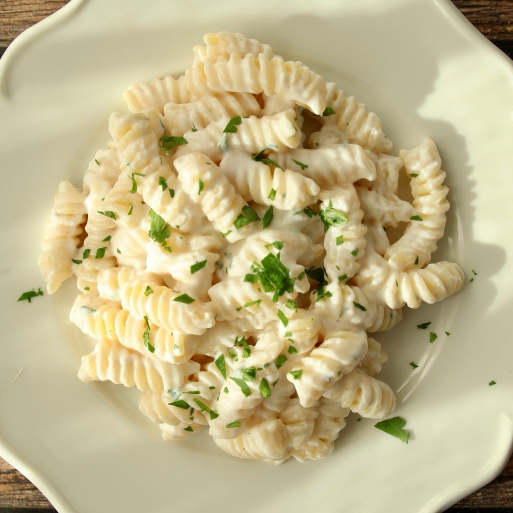 pasta e ricotta