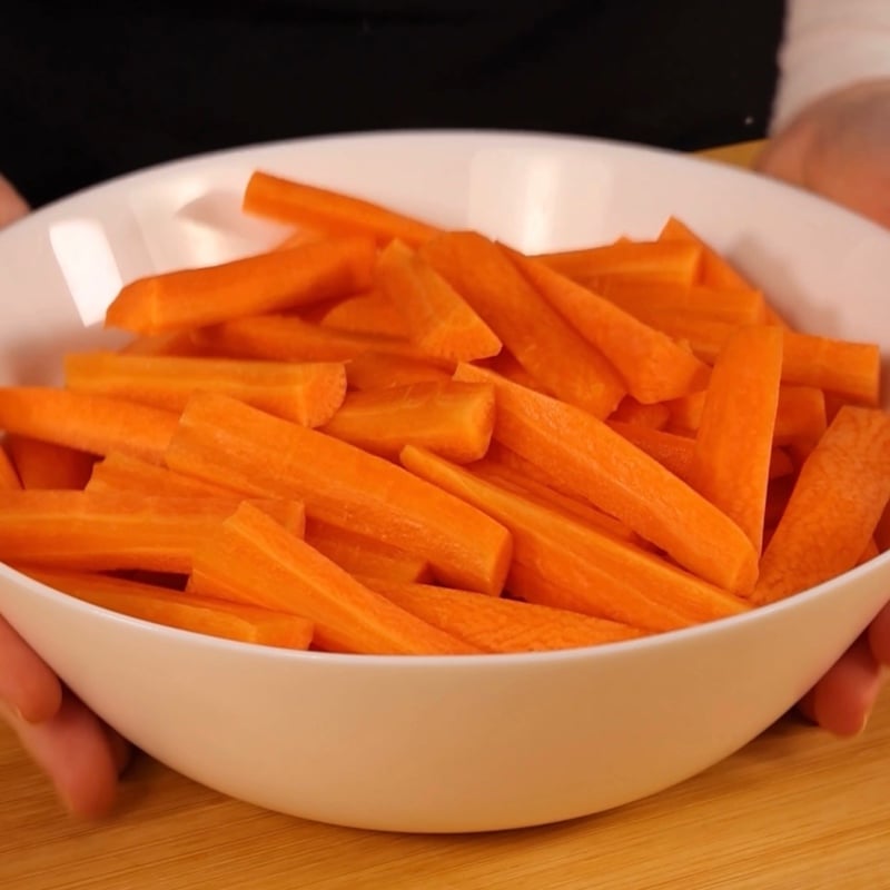 Carote in padella - Step 1