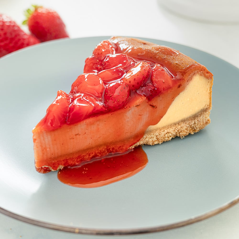 cheesecake cotta fragole e mascarpone