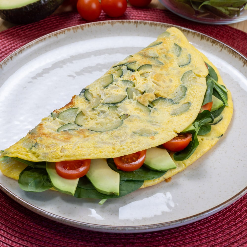 omelette di verdure
