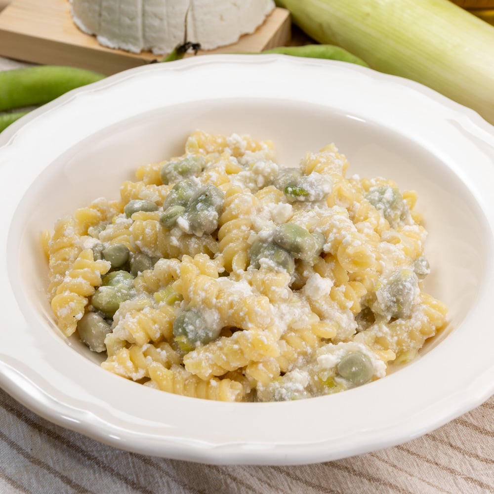 pasta fave e ricotta