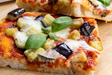 Pizza parmigiana