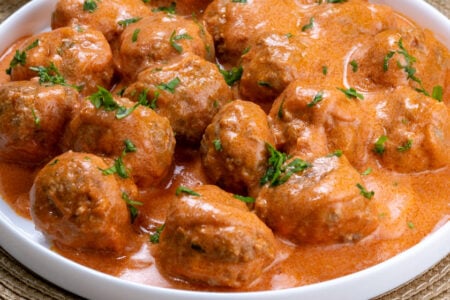 Polpette al baffo