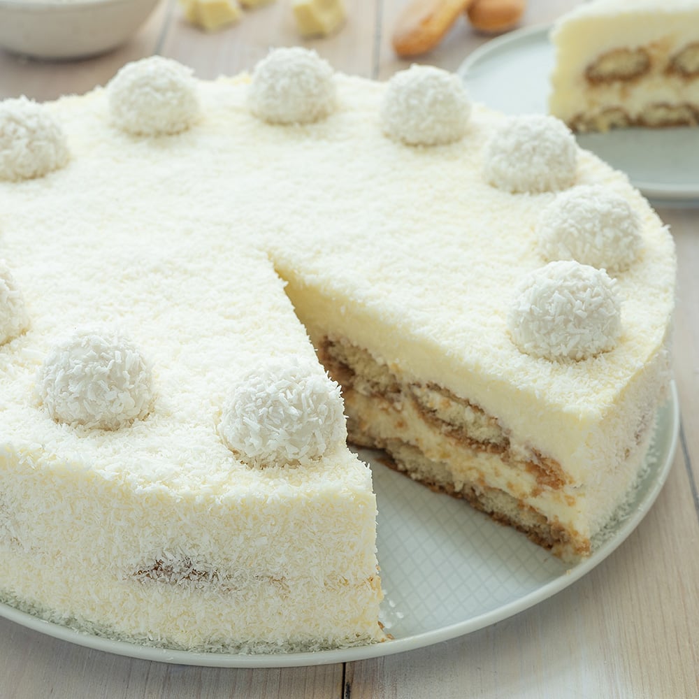 TORTA RAFFAELLO