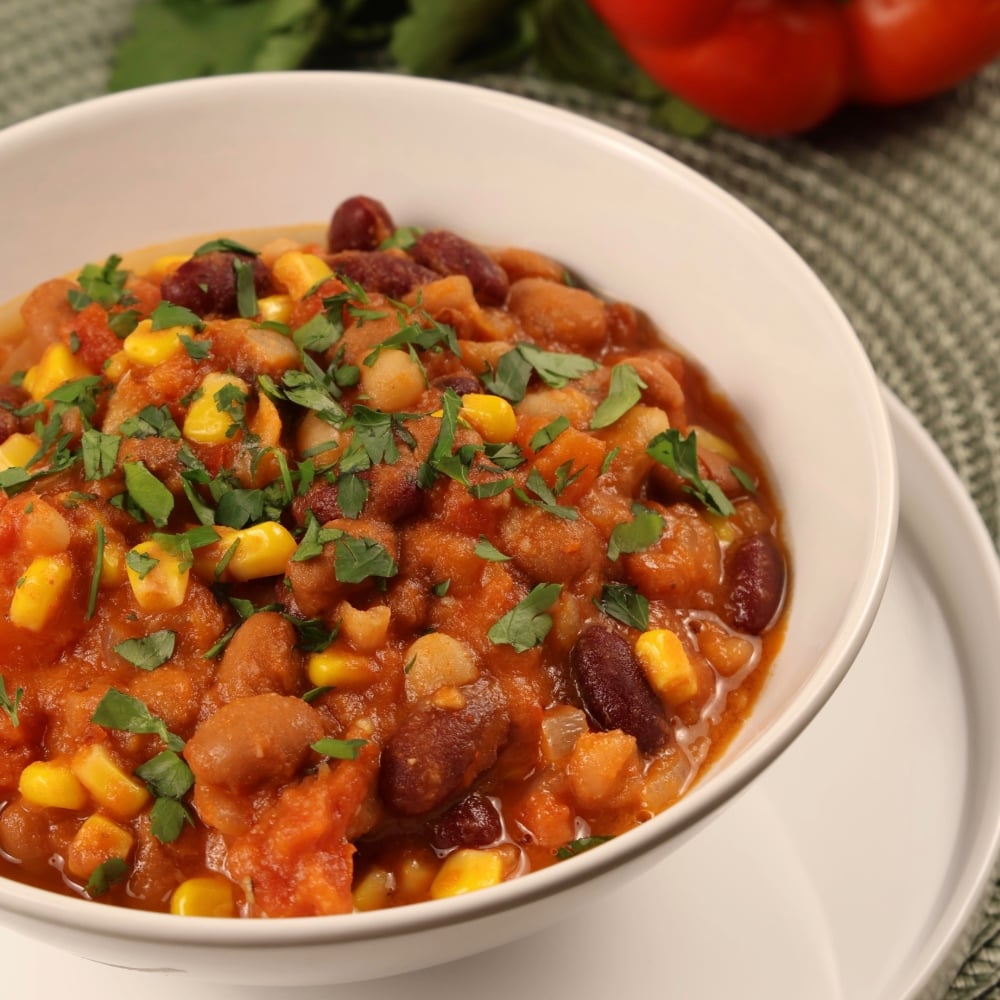 chili vegetariano