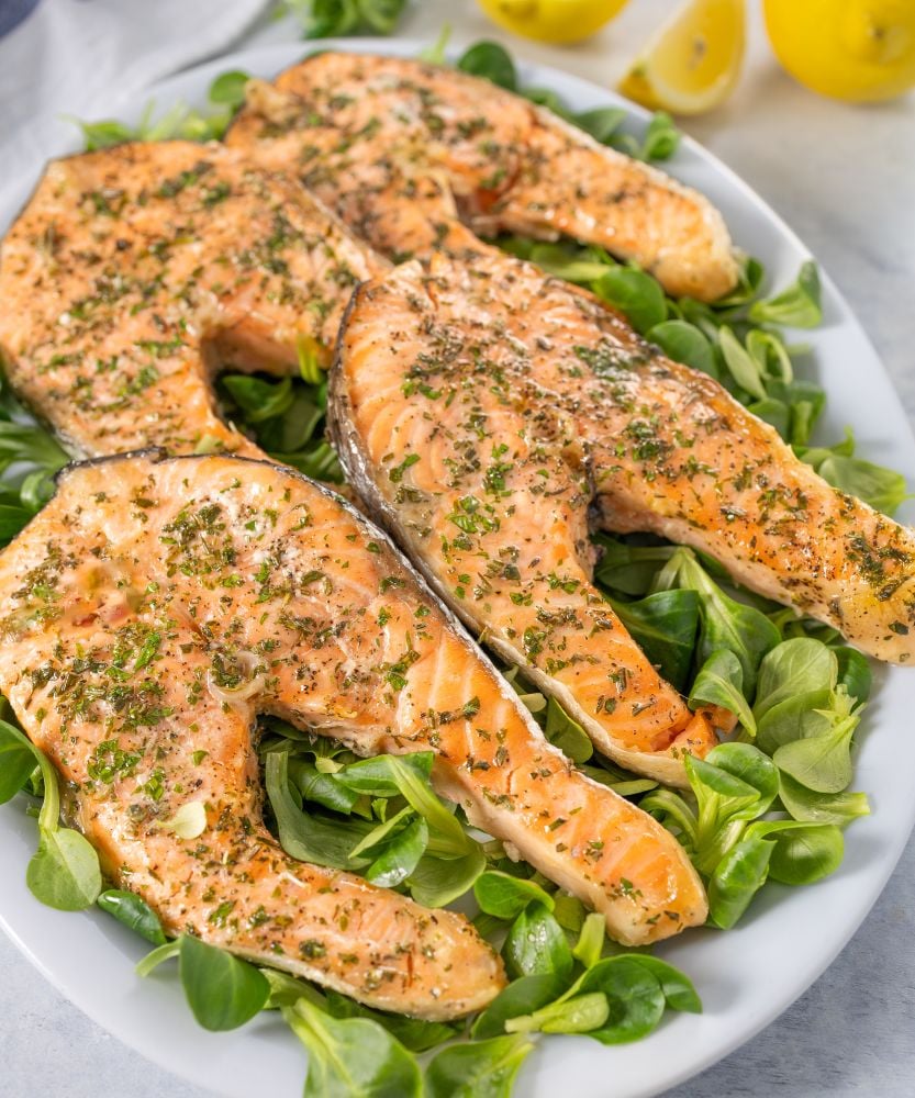 salmone alle erbe