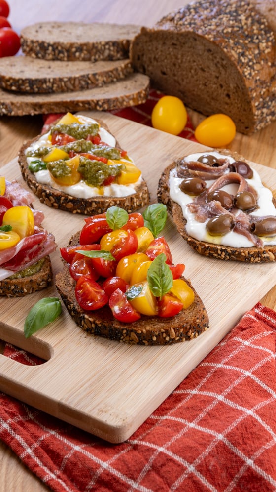 Bruschette in friggitrice ad aria - Step 10