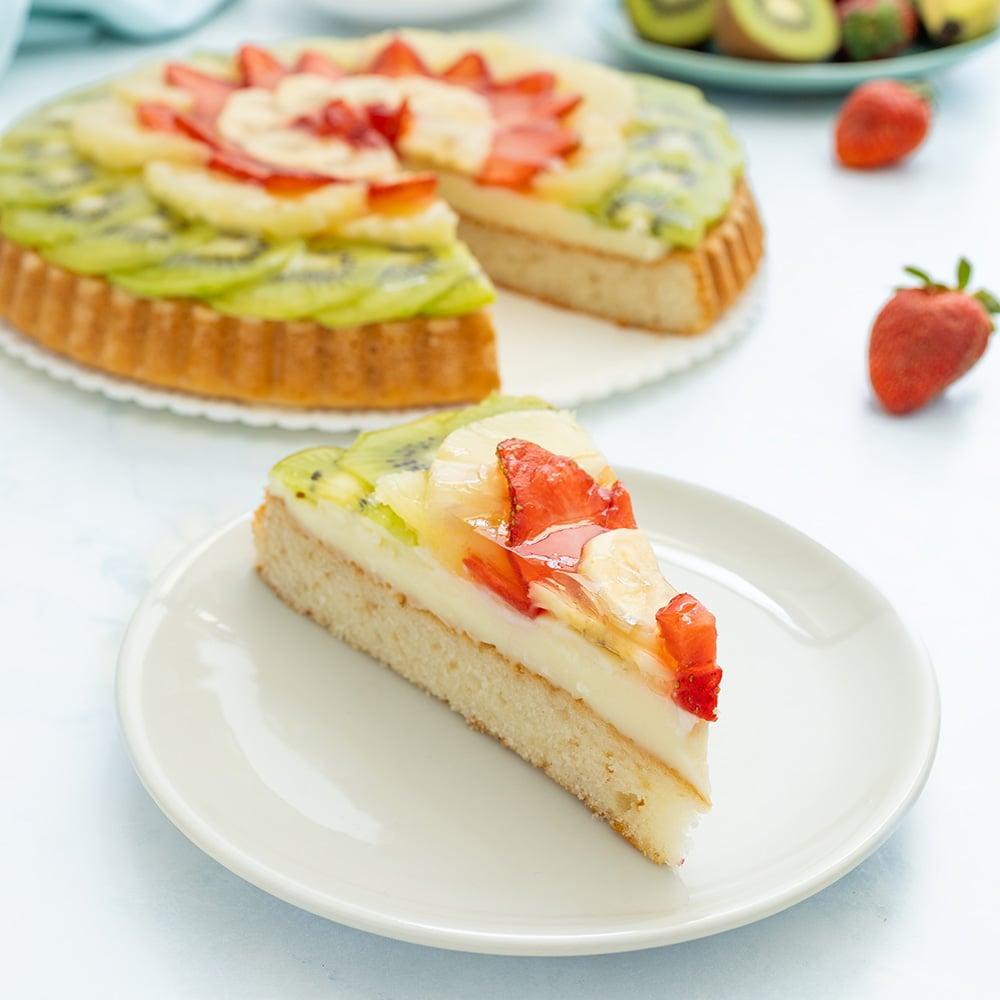 crostata morbida alla frutta senza uova