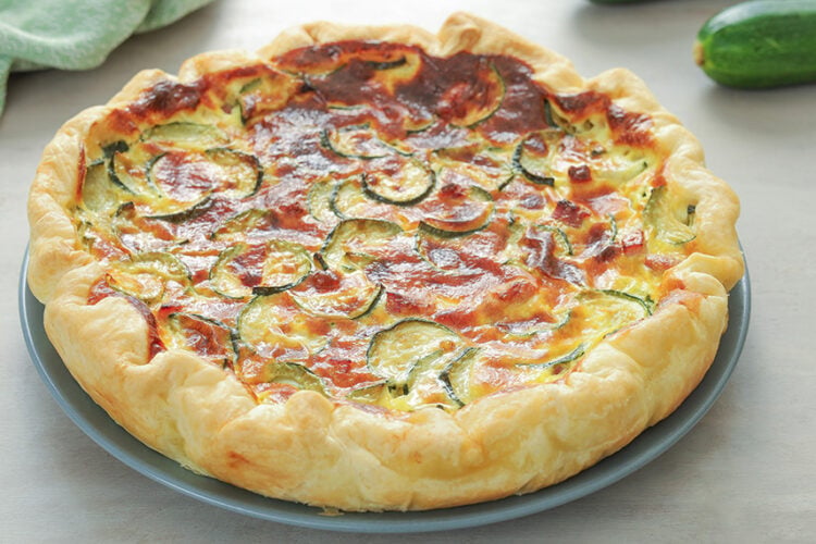 Pizza rustica alle zucchine